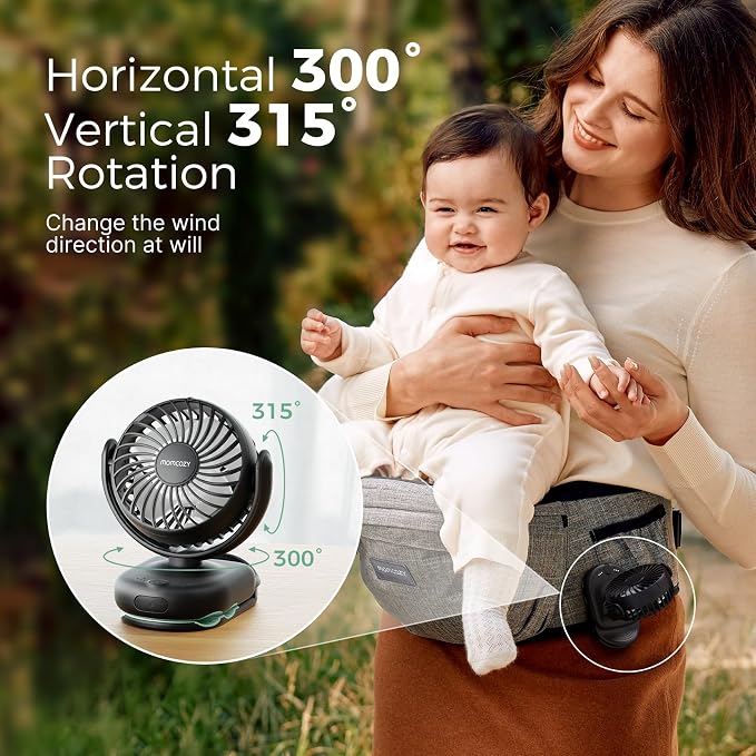Momcozy Portable Stroller Fan - Image 7
