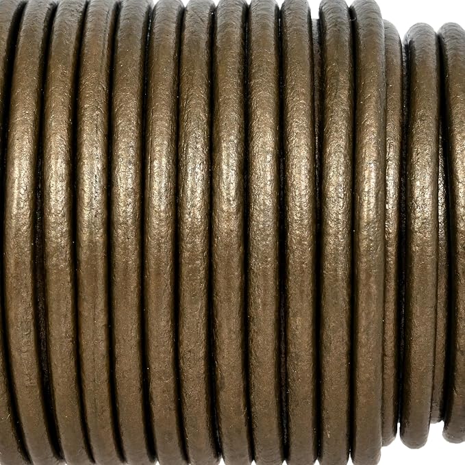 GENIQUE Real/Genuine Round Leather String Cord - Image 4