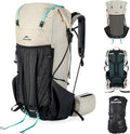 Naturehike 60L Rock 2.0 Upgraded Internal Frame Hiking Backpack by Naturehike