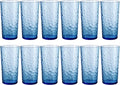 24-ounce Plastic Tumblers, Acrylic Drinking Glasses High-Balls, Reusable by ZAINCA