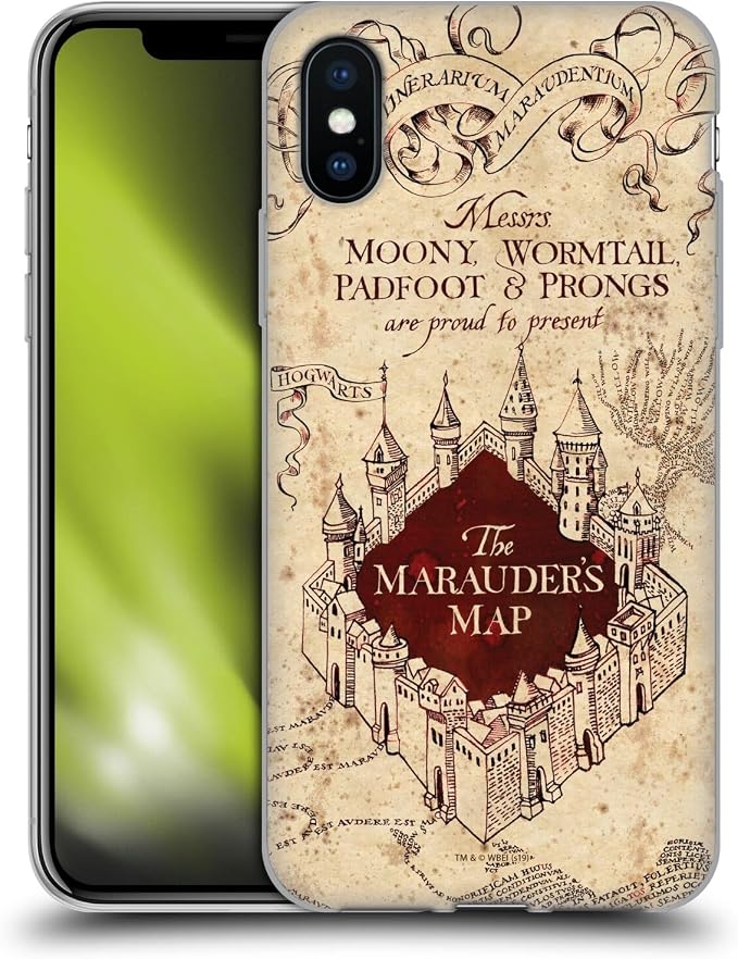 Head Case Designs Officially Licensed Harry Potter The Marauder's Map Prisoner by CaseDesigns