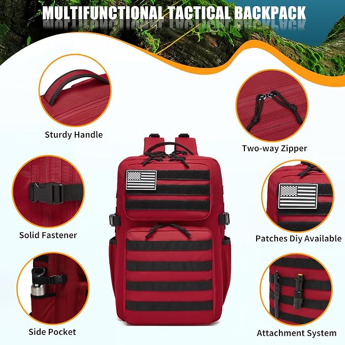 Wotony Military Tactical Backpack - Image 4