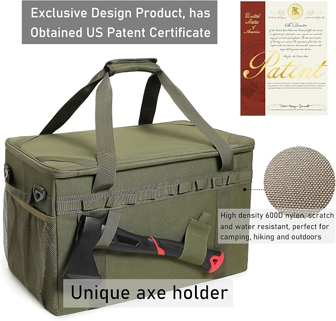 Tactical Camping Storage Bag Utility Tote Bag Camping Kitchen Organizer - Image 2