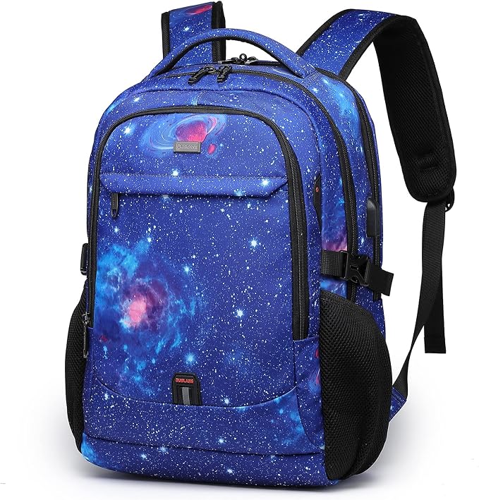 DUSLANG 17 Inch Travel Laptop Backpack Water Resistant College Backpack by DUSLANG