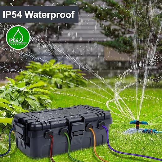 Outdoor Electrical Box Waterproof, OUTDSPLY Medium Outdoor Electrical Box w/ 6 - Image 2