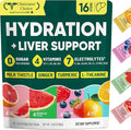 Venture Pal Hydration Packets + Liver Support- Liquid Daily IV Electrolyte by VenturePal