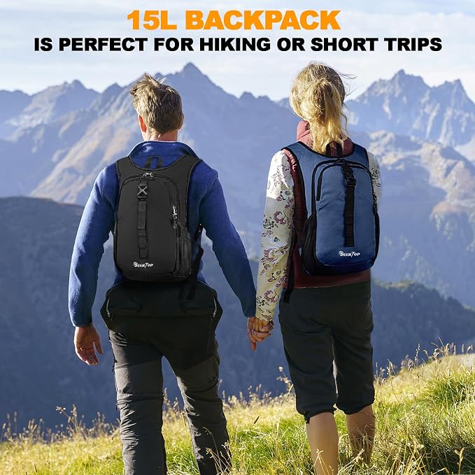 Seektop 15L Small Hiking Backpack - Image 7