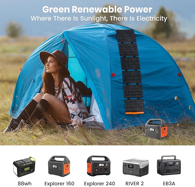 FlexSolar 2PCS 60W Portable Solar Panels Chargers - Image 4