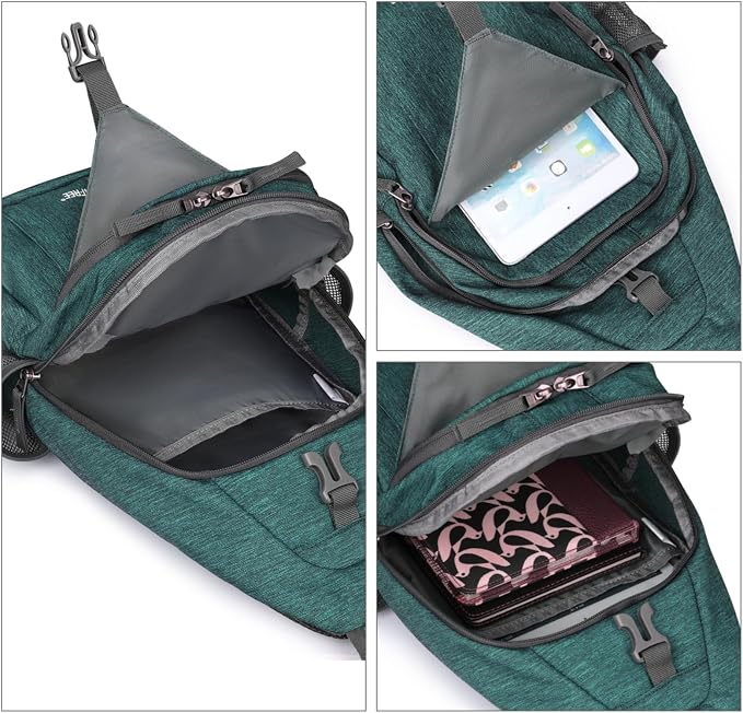 G4Free Sling Bag RFID Blocking Sling Backpack Crossbody Chest Bag Daypack - Image 4