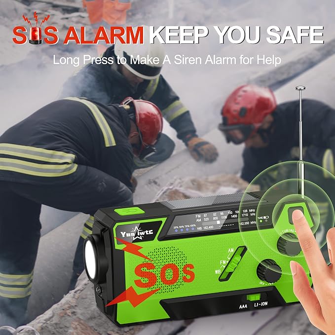 7400mWh NOAA Emergency Weather Radio - Image 4