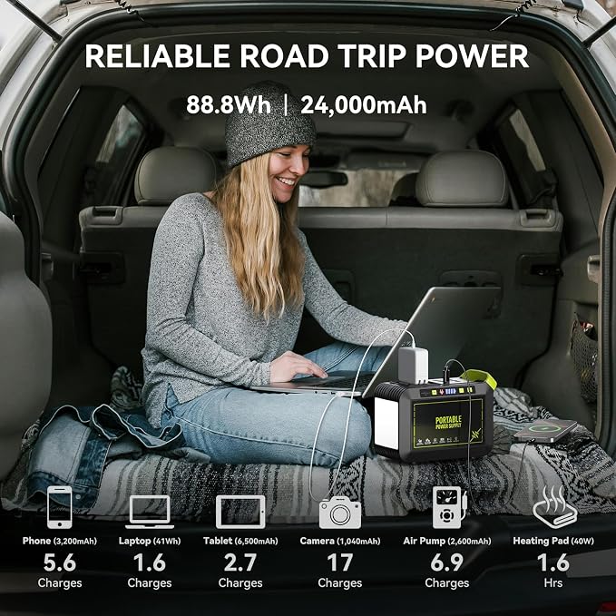 MARBERO 88.8Wh Solar Generator - Image 2