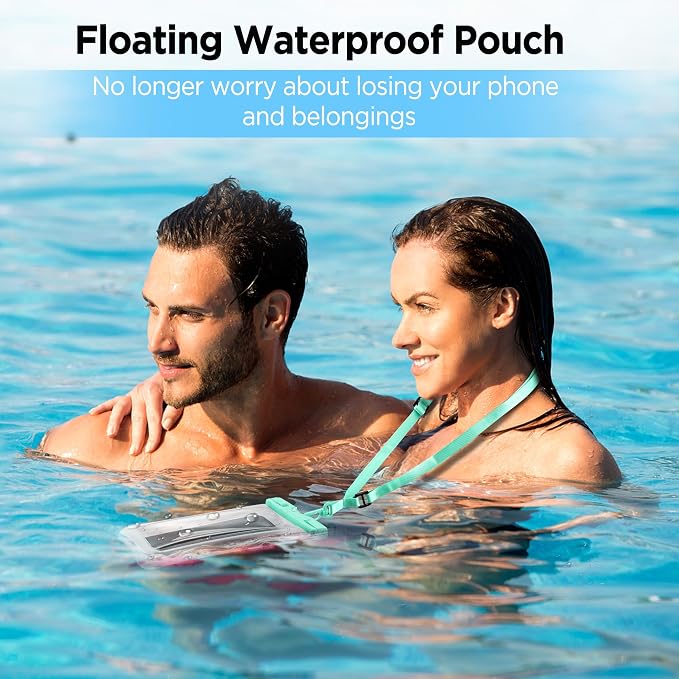 CACOE Floating Universal Waterproof Phone case 2 Pcs-Up to 7.0", Waterproof - Image 7