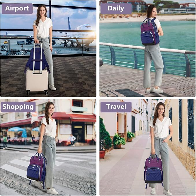 Laptop Backpack for Women Work Bag - Image 6