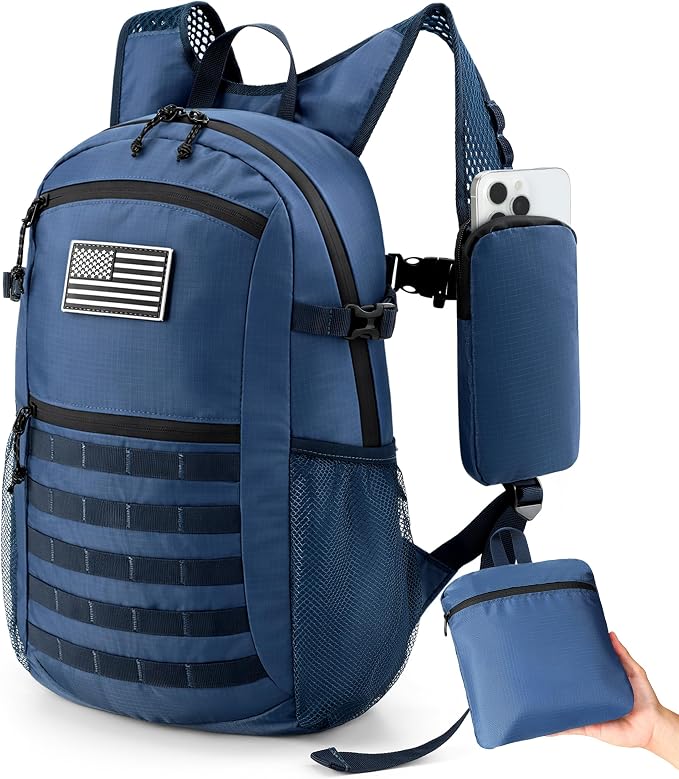 Small 20L Foldable Hiking Daypack by KOOKOOMIA