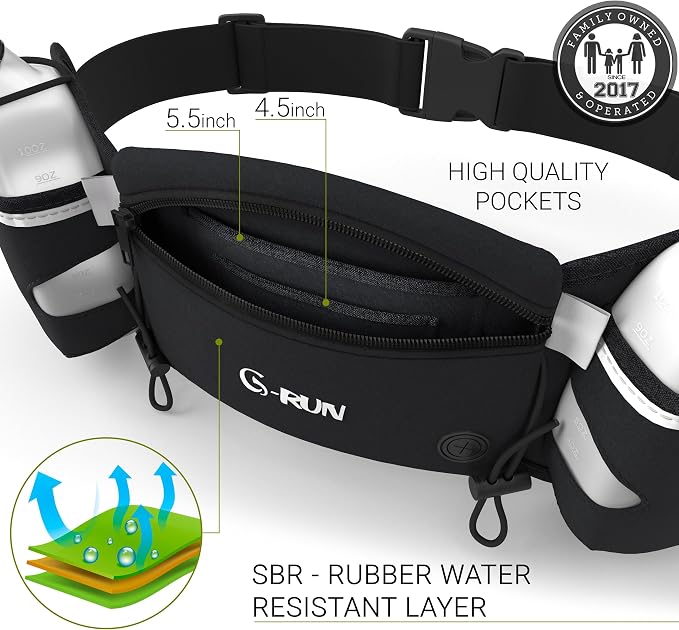 Q-RUN Hydration Running Belt - Image 5