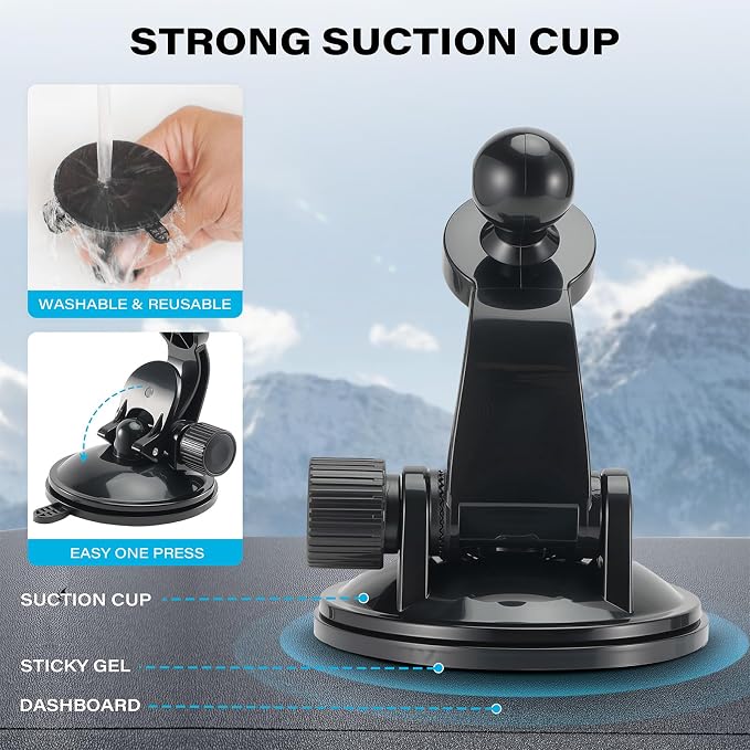 1Zero 2 PCS Adjustable GPS Car Mount - Image 5
