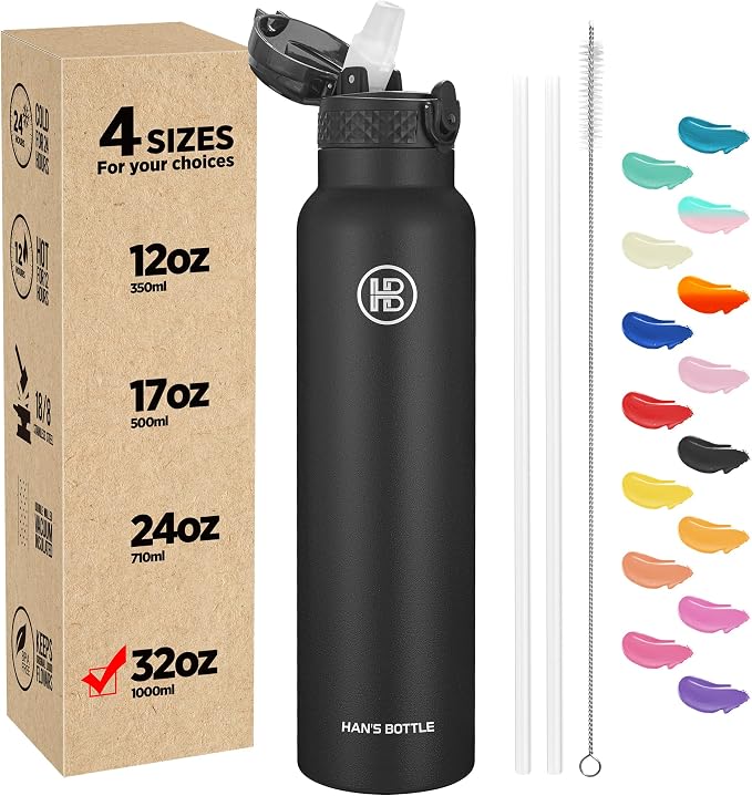 Han's Bottle Sports Water Bottle - 32 Oz by han%27s+bottle