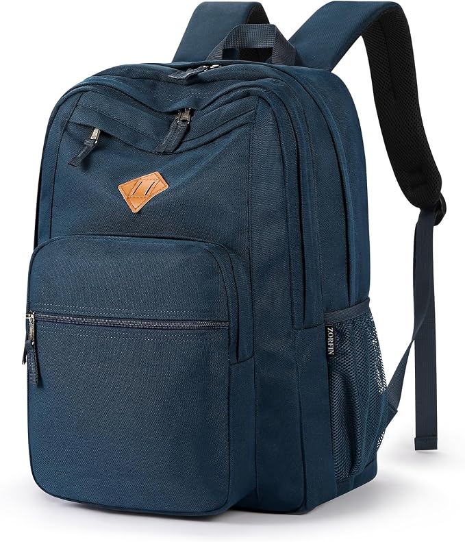 ZORFIN 26L Backpack for College, and Travel: Water Resistant Bookbag by ZORFIN-SimpleYetChic