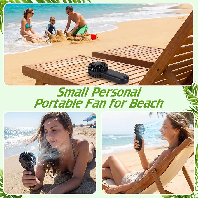 Sumind 12 Pcs Small Personal Portable Fan Mini Handheld Bulk 1 Speed Electric - Image 7