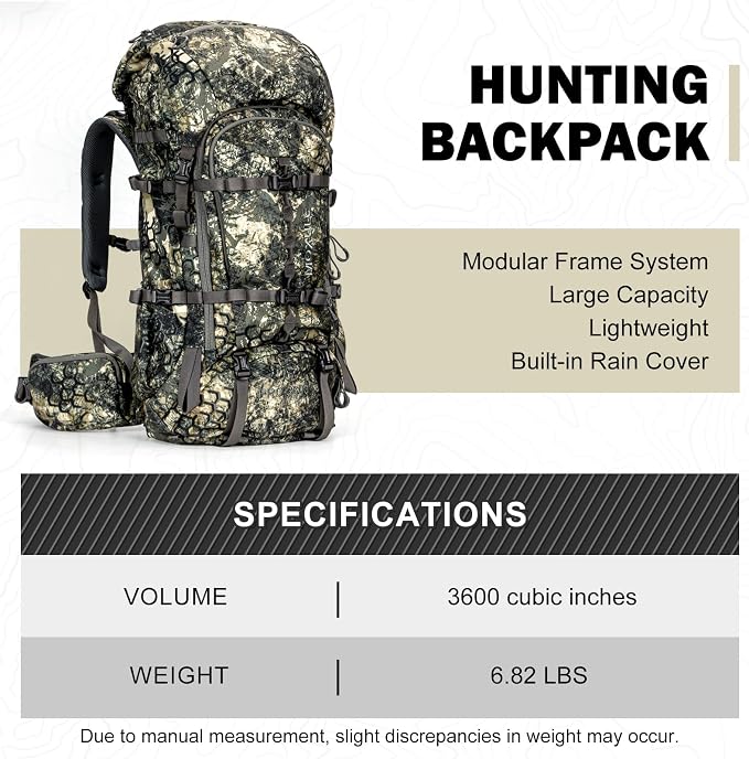 MOXULE Pro 3600 Camo Frame Backpack - Image 4