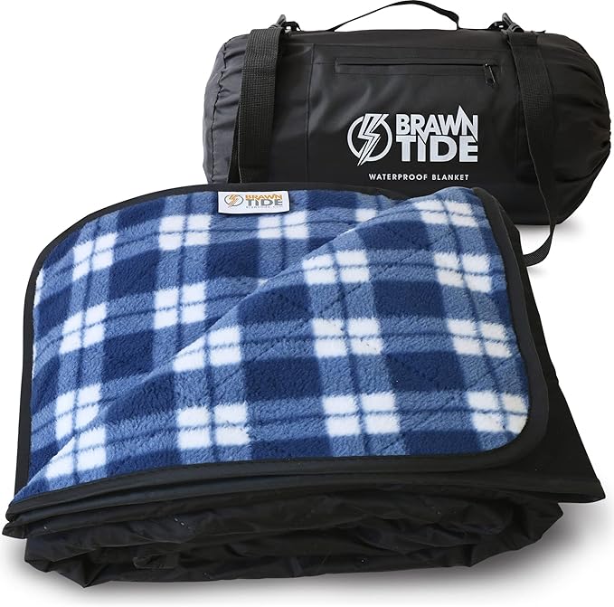 BRAWNTIDE Large Outdoor Waterproof Blanket by Brawntide