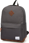 Backpack for Men Women, VASCHY Classic Water-resistant Lightweight Travel by Vaschy