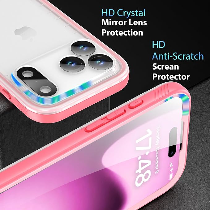 SPORTLINK for iPhone 17 Pro Max Case, IP68 Waterproof Military Protective Full - Image 5