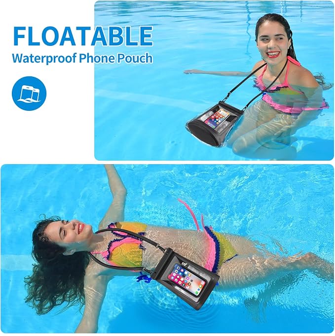 Large Floating Waterproof Phone Pouch, Cell Phone Dry Bag - Image 7