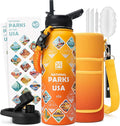 DYSANKY National Parks Water Bottle – 40 oz Insulated Stainless Steel Bottle by DYSANKY