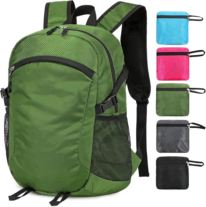 Small Hiking Backpack Travel Lightweight Hiking Packable Daypack by SFIUYDS