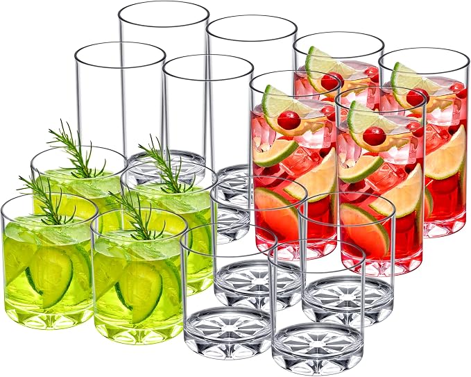 Amazing Abby - Liberty - 12-Ounce and 16-Ounce Plastic Tumblers, Plastic by AmazingAbby