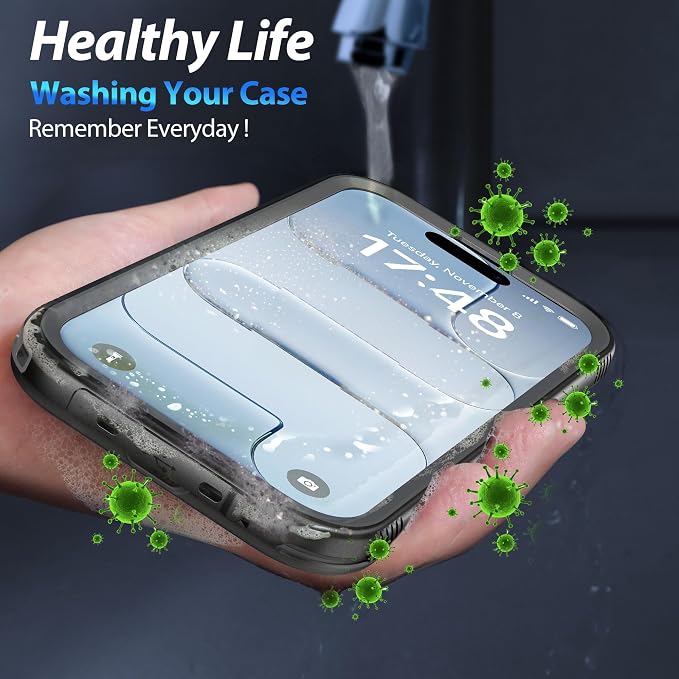 SPORTLINK for iPhone Air Case, IP68 Waterproof Military Protective Full Body - Image 8