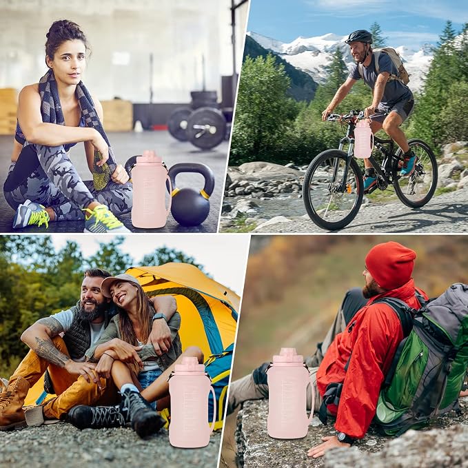 Collapsible Water Bottles, 2L/64OZ travel water bottle Bottle - Image 6