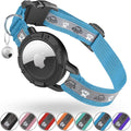 Reflective AirTag Cat Collar, Integrated Cat Tracker Collar by ODOKELE