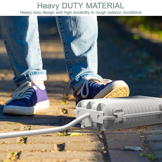 Outdoor Waterproof Electrical Box, 2 Pack Large Extension Cord Cover Protector - Image 5