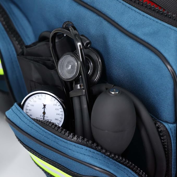 Lightning X Fully Stocked X-Tuff Modular Oxygen Trauma Bag w/Removable - Image 6
