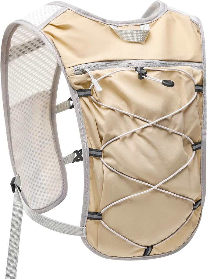 Small Lightweight Hiking Backpack, 3D Breathable Mesh Backpack by MORELKE