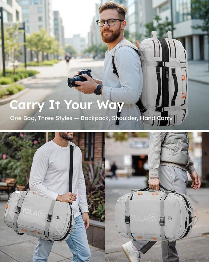 Tolaccea Travel Laptop Backpack - Image 2