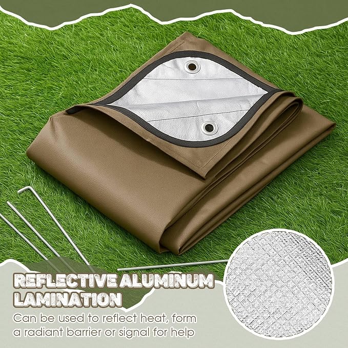 Kingdder 2 Pcs Heavy Duty Emergency Blankets - Image 5