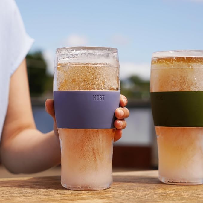 HOST Beer FREEZE Beer Glass Cups Set Drinking Glasses, Freezer Mugs - Image 8