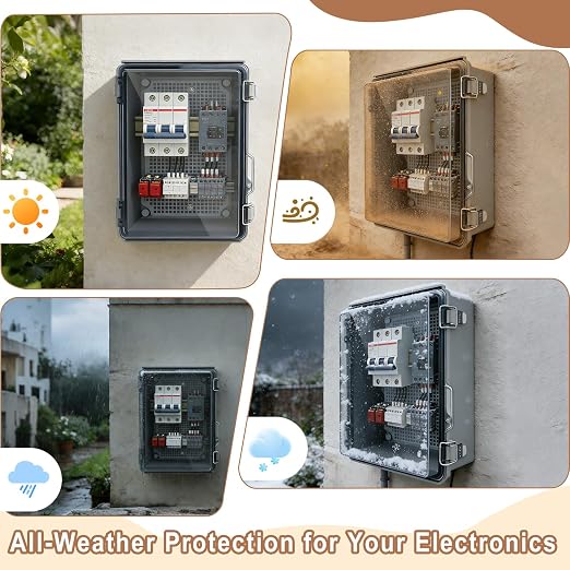 Nineleaf Electrical Junction Box IP67 ABS Plastic WiFi Enclosure - Image 5