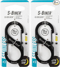 Nite Ize LSB3-01-R6 S-Biner SlideLock Dual Locking Carabiner, Size #3 by NiteIze