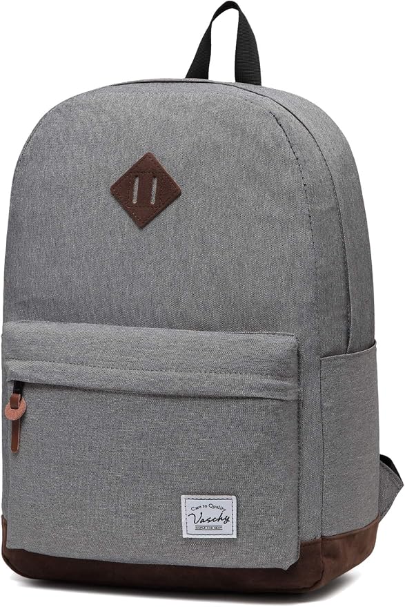 Backpack for Men Women, VASCHY Classic Water-resistant Lightweight Travel by Vaschy