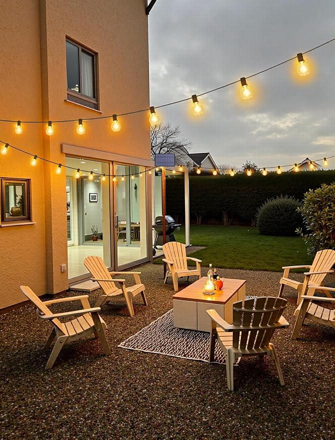 Larkvue 50FT Solar String Lights Outdoor - Image 8