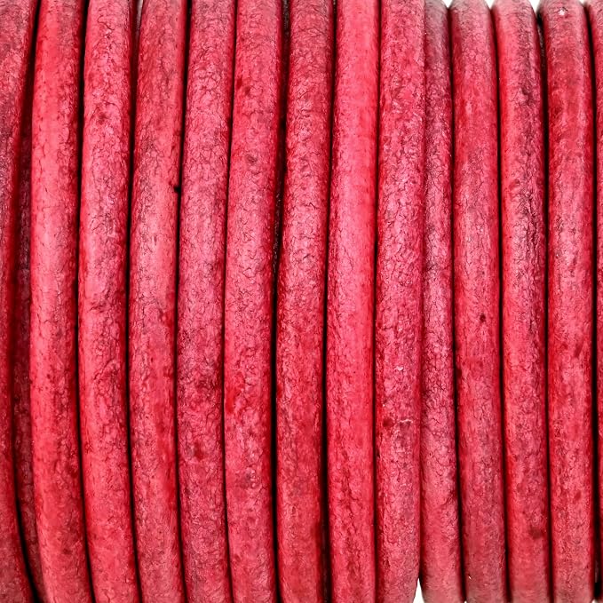 GENIQUE Real/Genuine Round Leather String Cord - Image 4