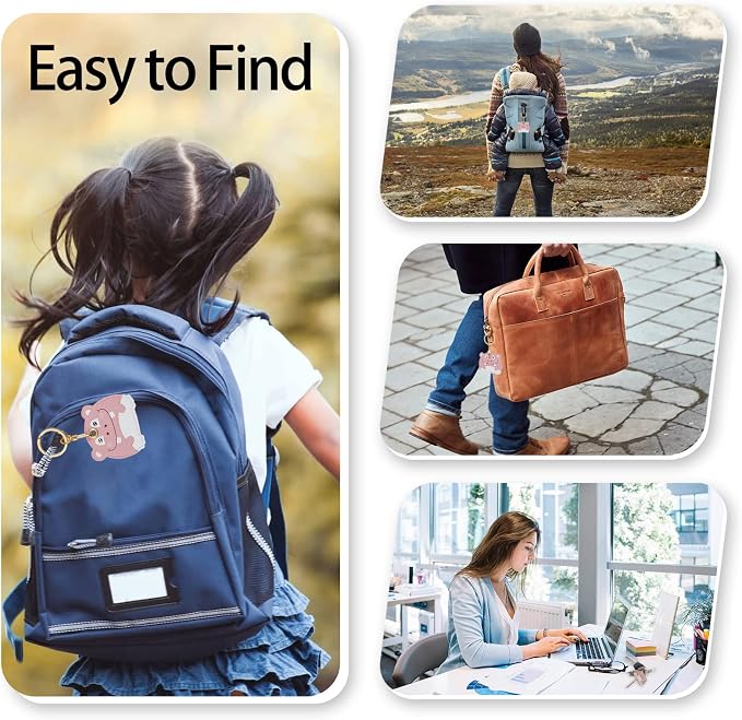 Leather Keychain Case Holder Compatible - Image 6