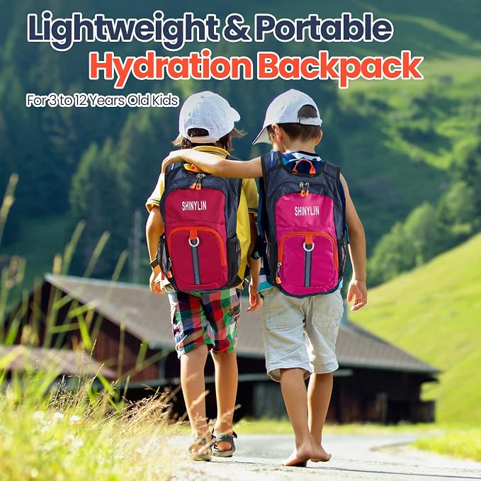 Shinylin 2 Pcs Kids Hydration Backpack - Image 7