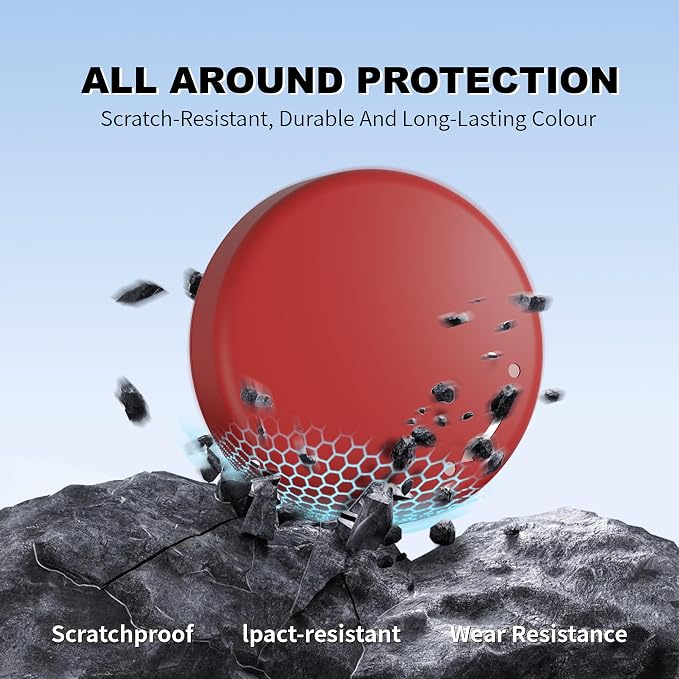 AirTag Holder with Invisible Brooch Pin - Image 4