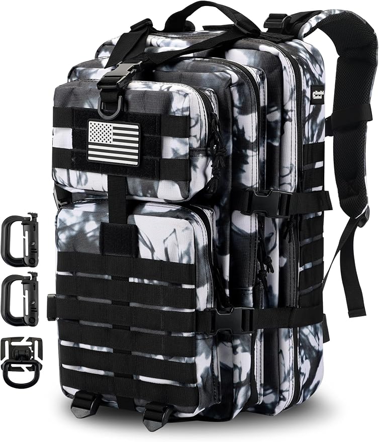 Hannibal Tactical MOLLE Assault Backpack, Tactical Backpack Military Army by HannibalTactical