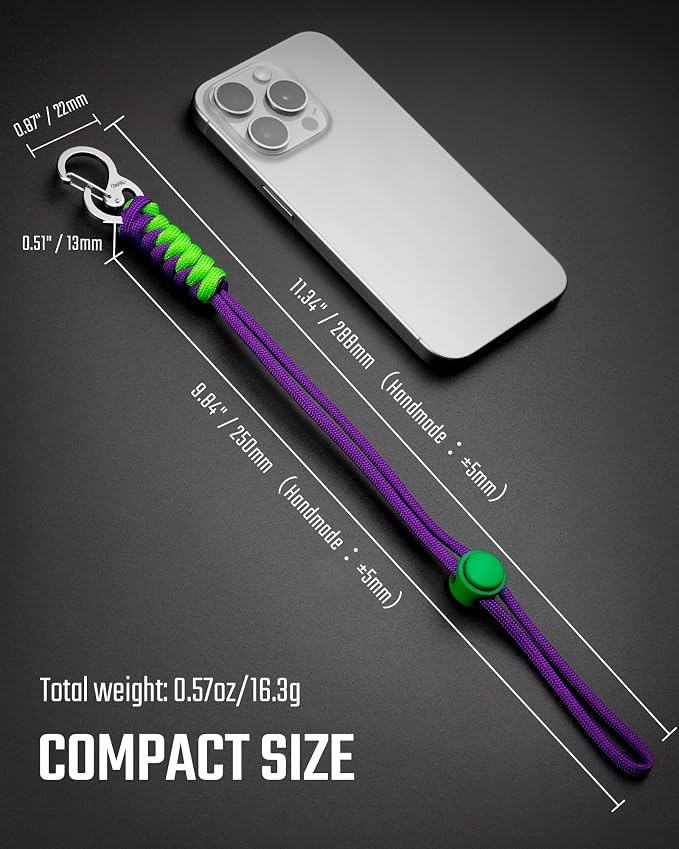 KeyUnity KC01 Braided Paracord Carabiner - Image 6
